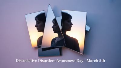 Dzień Wiedzy o Dysocjacyjnych Zaburzeniach Osobowości - orientacja pozioma. Darmowa dostawa.*