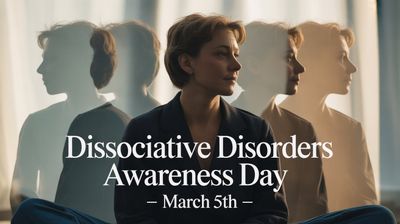 Dzień Wiedzy o Dysocjacyjnych Zaburzeniach Osobowości - orientacja pozioma. Darmowa dostawa.*