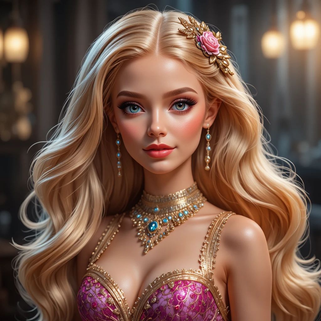 Dzień Barbie - kwadrat. Darmowa dostawa.*