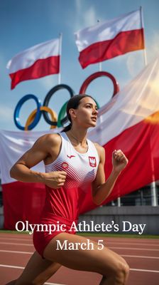 Dzień Olimpijczyka - orientacja pionowa. Darmowa dostawa.*