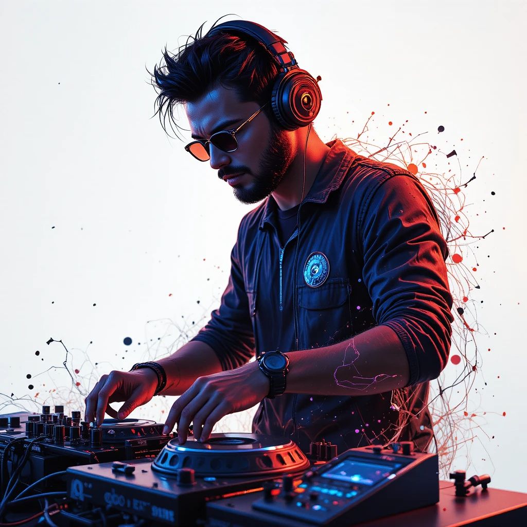 Światowy Dzień Didżeja - kwadrat. Darmowa dostawa.*