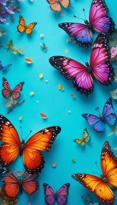 Dzień Motyli - orientacja pionowa. Darmowa dostawa.*