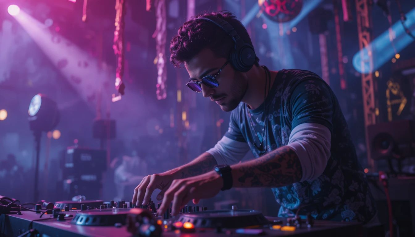 Światowy Dzień Didżeja - orientacja pozioma. Darmowa dostawa.*