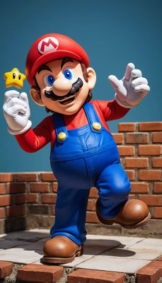 Dzień Mario - orientacja pionowa. Darmowa dostawa.*