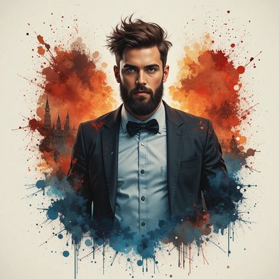 Dzień Mężczyzn - kwadrat. Darmowa dostawa.*