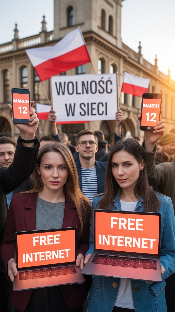 Dzień Przeciwko Cenzurze Internetu - orientacja pionowa. Darmowa dostawa.*