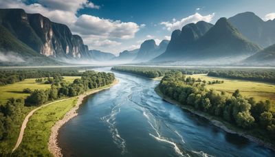 Międzynarodowy Dzień Działań na Rzecz Rzek - orientacja pozioma. Darmowa dostawa.*