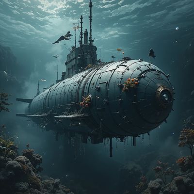 Dzień Łodzi Podwodnej - kwadrat. Darmowa dostawa.*