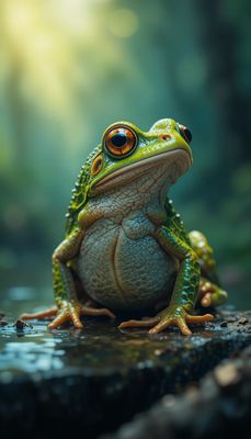 Światowy Dzień Żaby - orientacja pionowa. Darmowa dostawa.*