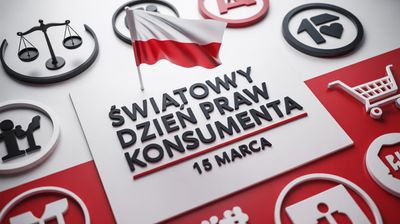 Światowy Dzień Praw Konsumenta - orientacja pozioma. Darmowa dostawa.*