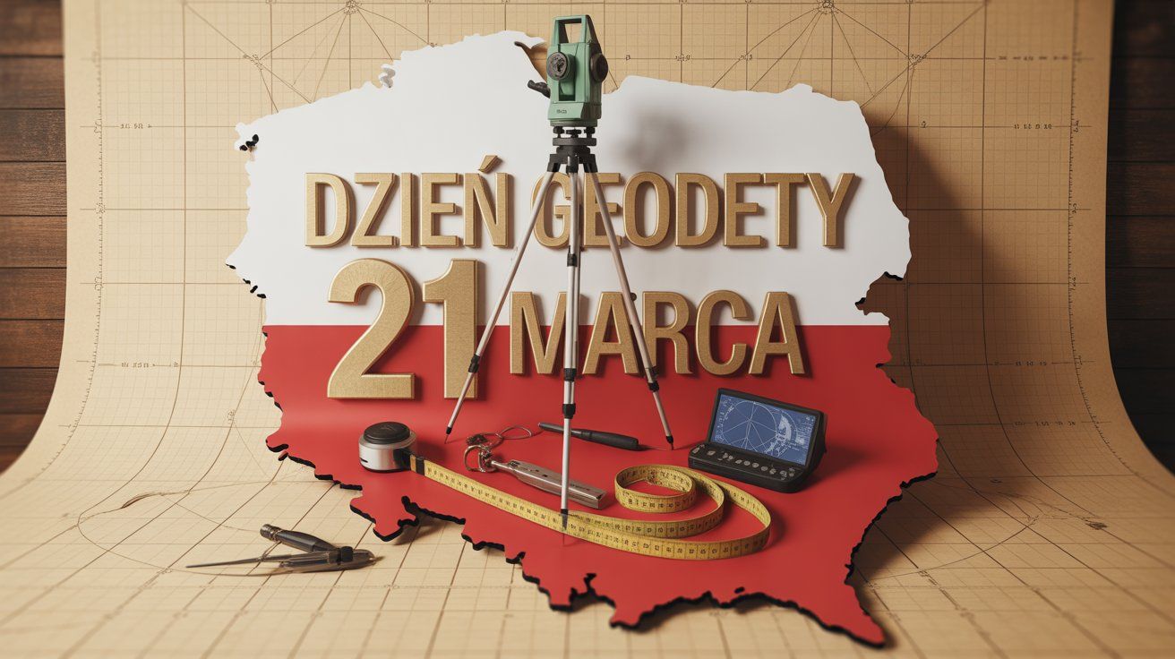 Dzień Geodety - orientacja pozioma. Darmowa dostawa.*