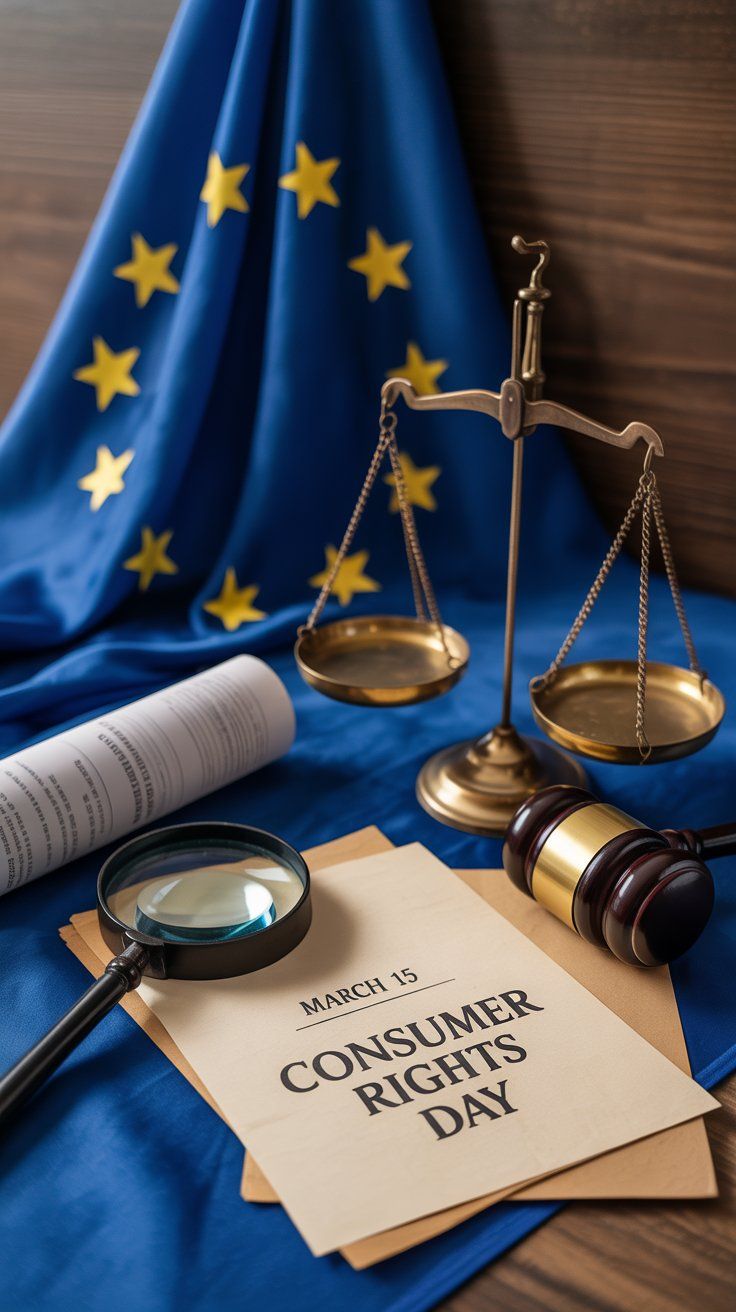 Europejski Dzień Konsumenta - orientacja pionowa. Darmowa dostawa.*