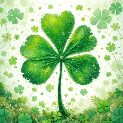 Dzień Świętego Patryka - kwadrat. Darmowa dostawa.*