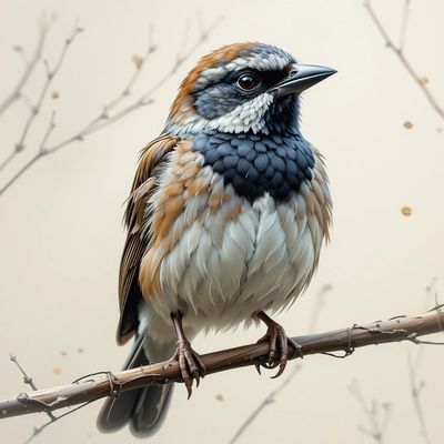 Międzynarodowy Dzień Wróbla - kwadrat. Darmowa dostawa.*