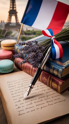 Dzień Języka Francuskiego - orientacja pionowa. Darmowa dostawa.*