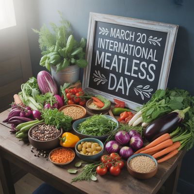 Dzień Bez Mięsa - kwadrat. Darmowa dostawa.*