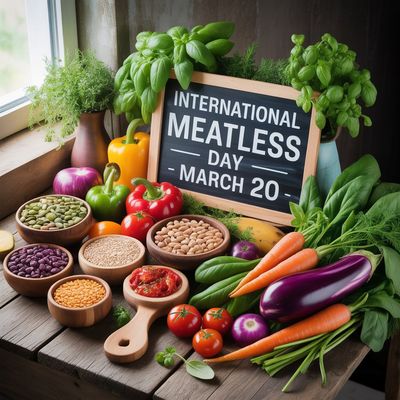 Dzień Bez Mięsa - kwadrat. Darmowa dostawa.*