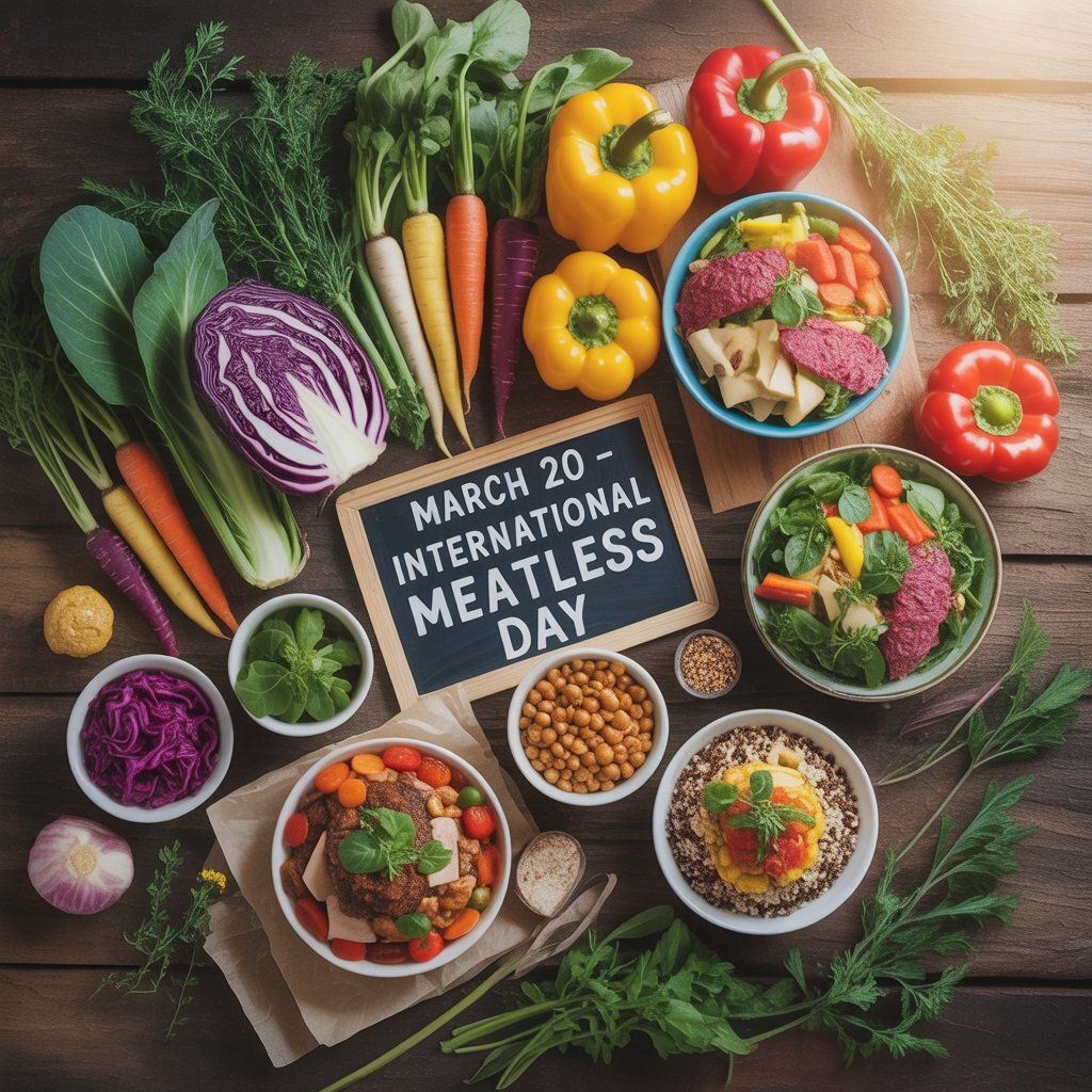 Dzień Bez Mięsa - kwadrat. Darmowa dostawa.*