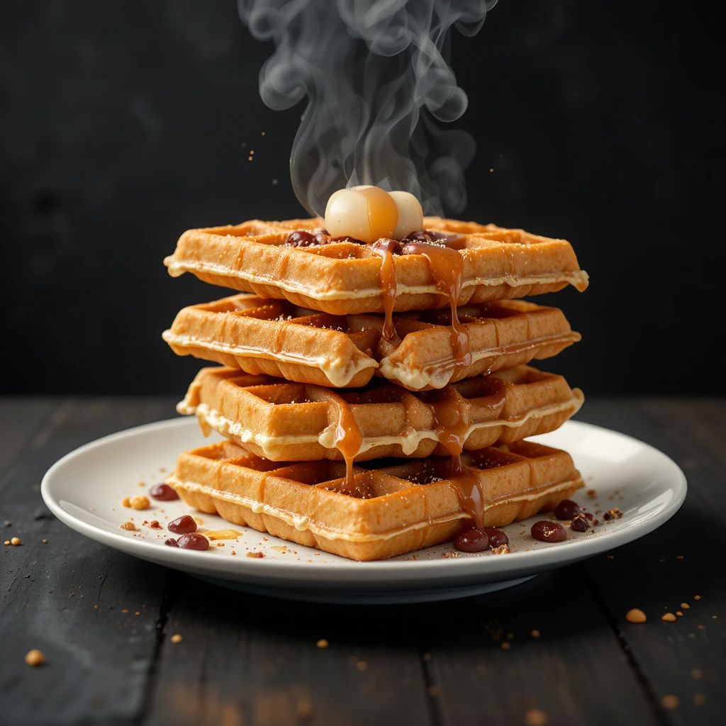 Międzynarodowy Dzień Gofra - kwadrat. Darmowa dostawa.*