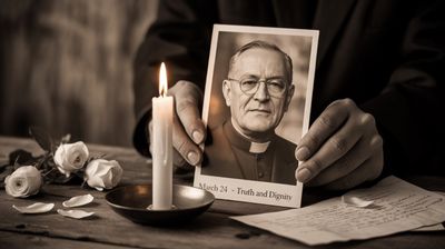 Międzynarodowy Dzień Prawa do Prawdy Dotyczącej Poważnych Naruszeń Praw Człowieka i Godności Ofiar - orientacja pozioma. Darmowa dostawa.*