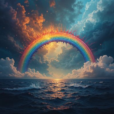 Dzień Tęczy - kwadrat. Darmowa dostawa.*