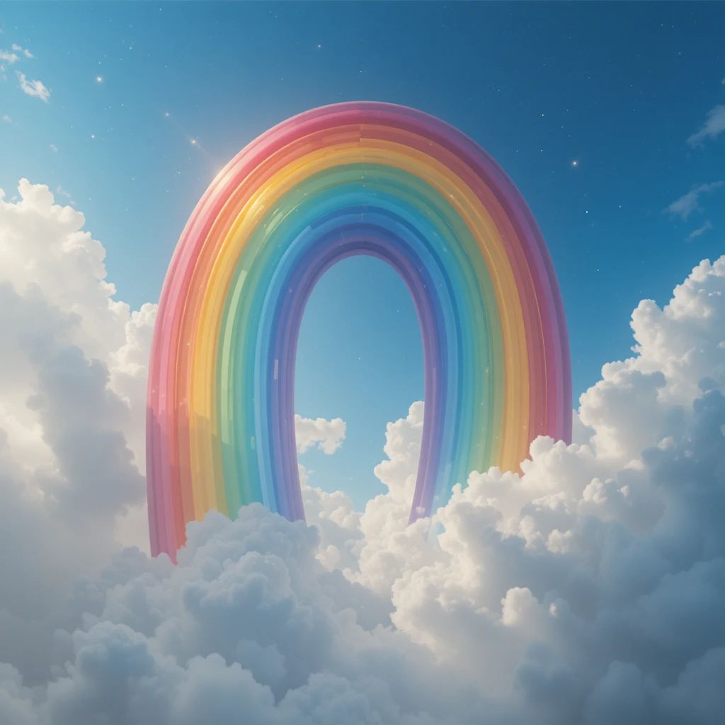 Dzień Tęczy - kwadrat. Darmowa dostawa.*