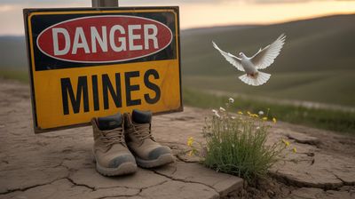 Międzynarodowy Dzień Wiedzy o Minach i Działaniach Zapobiegających Minom - orientacja pozioma. Darmowa dostawa.*