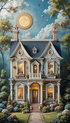 Międzynarodowy Dzień Domków Lalek - orientacja pionowa. Darmowa dostawa.*