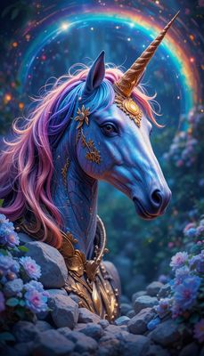 Międzynarodowy Dzień Jednorożca - orientacja pionowa. Darmowa dostawa.*