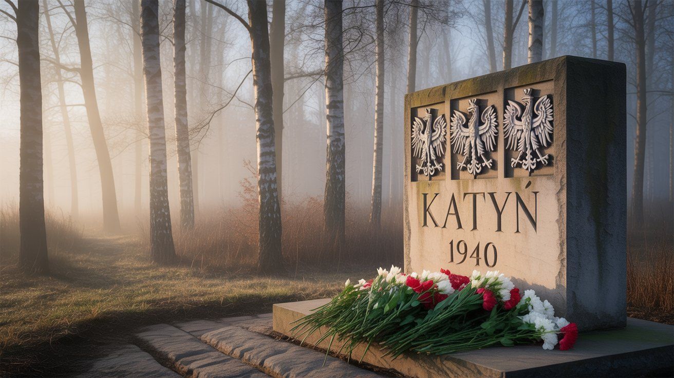 Dzień Pamięci Ofiar Zbrodni Katyńskiej - orientacja pozioma. Darmowa dostawa.*