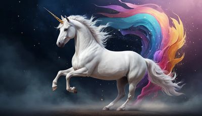 Międzynarodowy Dzień Jednorożca - orientacja pozioma. Darmowa dostawa.*