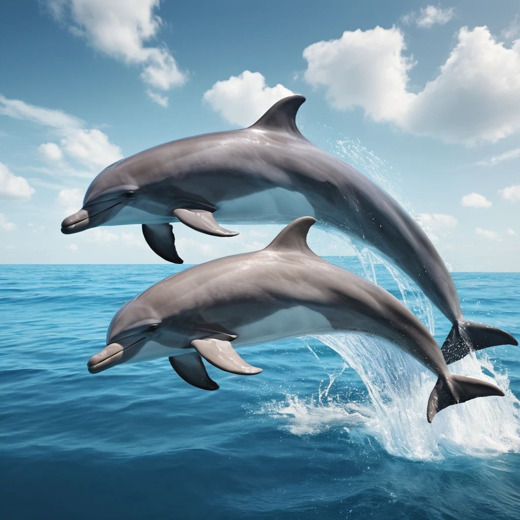 Dzień Delfina - kwadrat. Darmowa dostawa.*