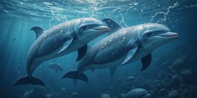 Dzień Delfina - orientacja pozioma. Darmowa dostawa.*