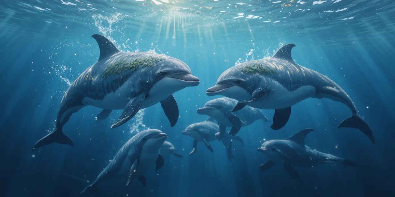 Dzień Delfina - orientacja pozioma. Darmowa dostawa.*