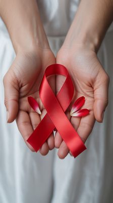 Światowy Dzień Chorych na Hemofilię - orientacja pionowa. Darmowa dostawa.*