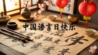 Dzień Języka Chińskiego - orientacja pozioma. Darmowa dostawa.*