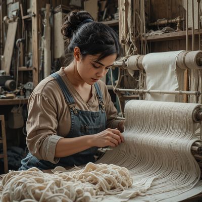 Dzień Pracownika Przemysłu Włókienniczego i Skórzanego - kwadrat. Darmowa dostawa.*