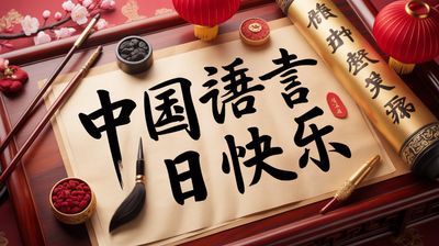 Dzień Języka Chińskiego - orientacja pozioma. Darmowa dostawa.*