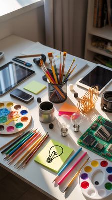 Światowy Dzień Kreatywności i Innowacji - orientacja pionowa. Darmowa dostawa.*