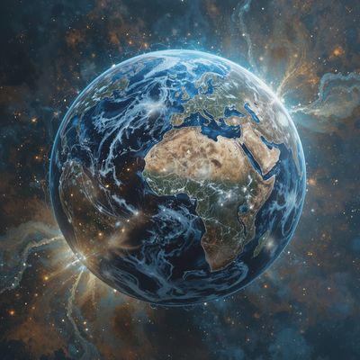 Dzień Ziemi - kwadrat. Darmowa dostawa.*