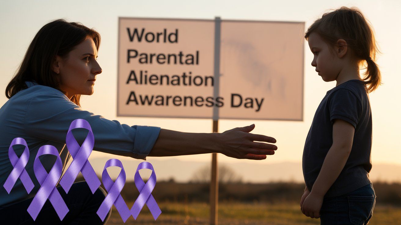 Dzień Świadomości Alienacji Rodzicielskiej - orientacja pozioma. Darmowa dostawa.*