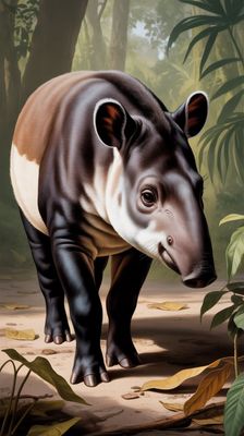 Światowy Dzień Tapira - orientacja pionowa. Darmowa dostawa.*