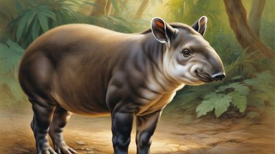 Światowy Dzień Tapira - orientacja pozioma. Darmowa dostawa.*