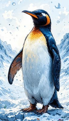 Światowy Dzień Pingwina - orientacja pionowa. Darmowa dostawa.*