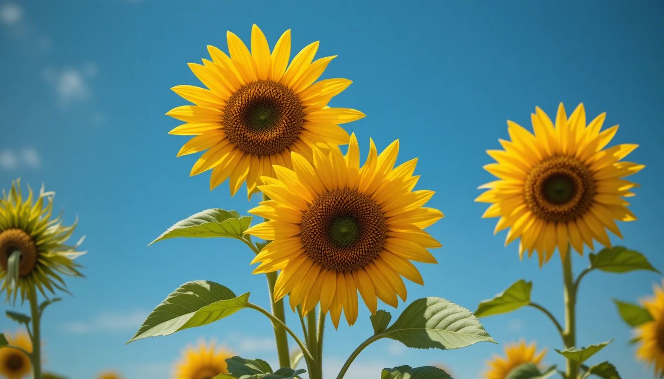 Międzynarodowy Dzień Partyzanckiego Sadzenia Słoneczników - orientacja pozioma. Darmowa dostawa.*