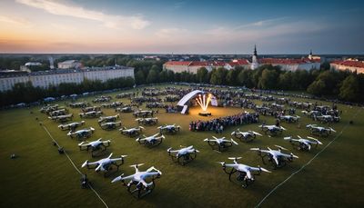 Dzień Dronów - orientacja pozioma. Darmowa dostawa.*