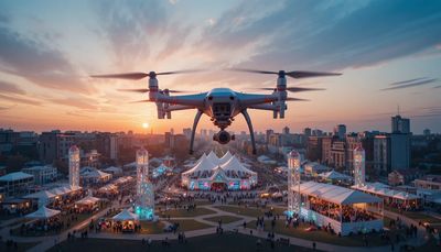 Dzień Dronów - orientacja pozioma. Darmowa dostawa.*