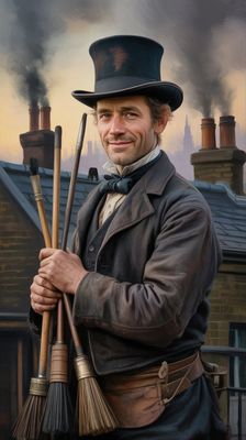 Dzień Kominiarza - orientacja pionowa. Darmowa dostawa.*