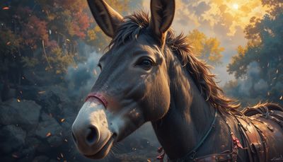 Światowy Dzień Osła - orientacja pozioma. Darmowa dostawa.*