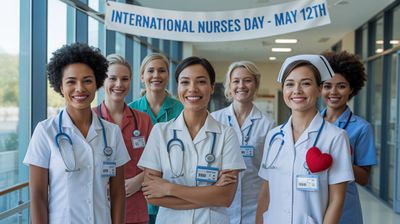 Międzynarodowy Dzień Pielęgniarek - orientacja pozioma. Darmowa dostawa.*